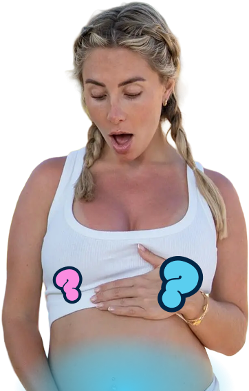 Bonnie Blue wearing a white top